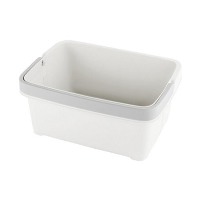 Minky Storage Caddy, White, One Size