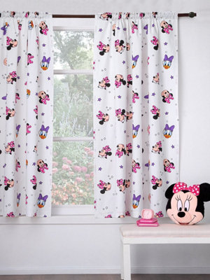 Minnie mouse curtains and bed sets clearance