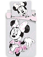 Minnie Mouse Beautiful Single Duvet Cover and Pillowcase Set - European Size