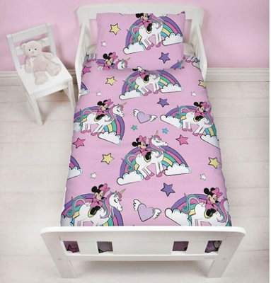 Minnie Mouse Believe Junior Toddler Duvet Cover Set