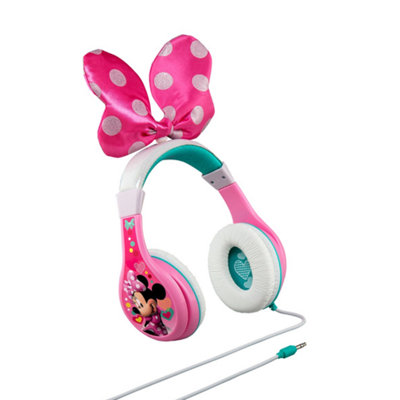 MINNIE MOUSE HEADPHONES WITH PARENTAL VOLUME CONTROL
