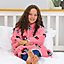 Minnie Mouse Love Oversized Hoodie Blanket, Pink - Kids