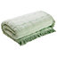 Mint Candlewick Bedspread - Soft & Lightweight 100% Cotton Bedding with Wave Design & Fringed Edges - Size King, 230 x 220cm