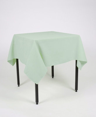 Mint Green Square Tablecloth 147cm x 147cm (58" x 58")