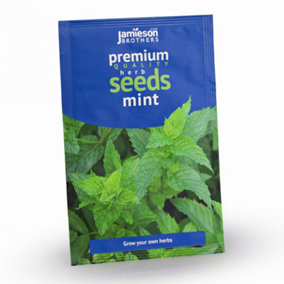 Mint Herb Seeds (Approx. 600 seeds) by Jamieson Brothers