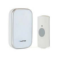 MIP3 - 32 Melody Battery Operated Portable Door Chime Kit - White