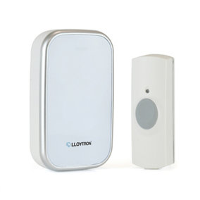 MIP3 - 32 Melody Battery Operated Portable Door Chime Kit - White