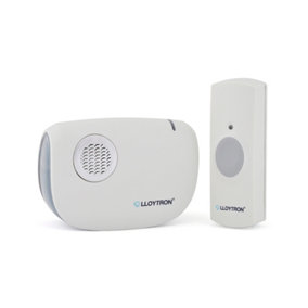 MIP3 - DingDong Battery Operated Portable Door Chime Kit - White