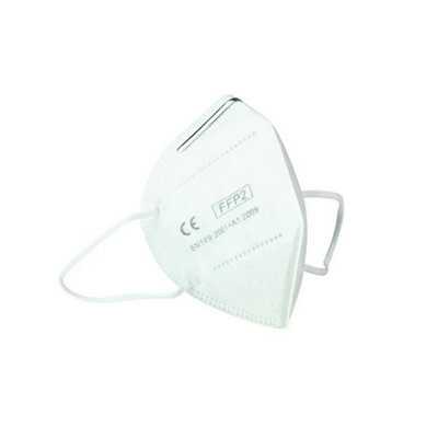 Mipa Paints - Premium MP FFP2 Dust Mask for Ultimate Protection Against Harmful Particles Pack of 5