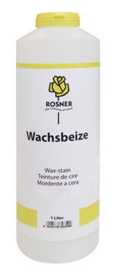 Mipa Paints - Rosner Colourless Wax Stain R121 - 1 Litre for Elegant Wood Finishing