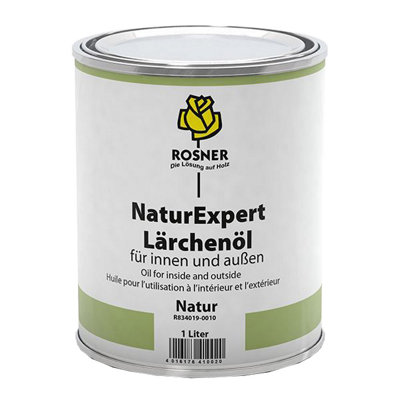 Mipa Paints - Rosner Natural Expert Larch Oil for Wood Preservation - 1 Litre