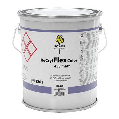 Mipa Paints - Rosner RoCryl Flex Colour 45 Matt Paint - 3.75 KG for Versatile Finishes