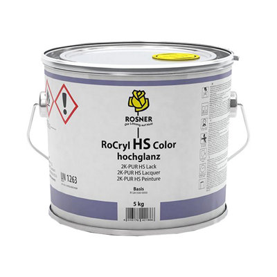 Mipa Paints - Rosner RoCryl HS Colour High Gloss Paint - 5KG for Stunning Finishes