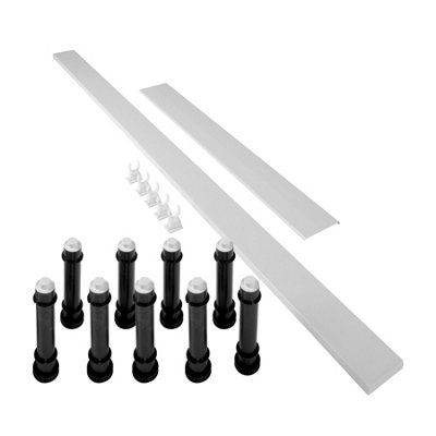 Mira Flight Shower Tray Panel Riser Kit Feet Low Rectangular Easy Plumb 1200mm