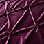 Mira Soft Velvet Pinch Pleated Duvet Cover Set