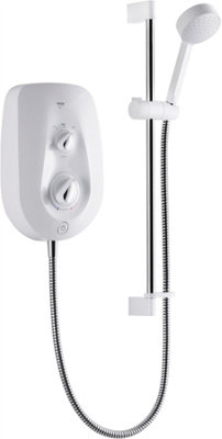 Mira Vie White & Chrome 9.5kW Electric Shower 1.1788.005