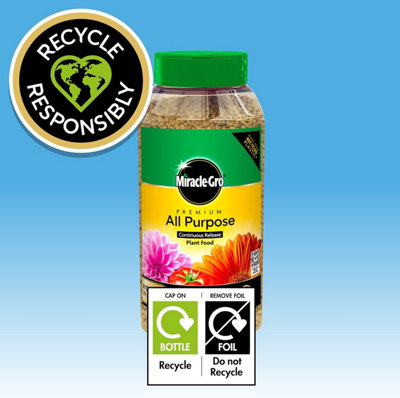 Miracle-Gro All Purpose Continuous Release Plant Food 900g Feeds Plants ...