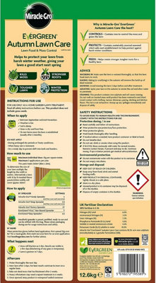 Miracle Gro Autumn Lawn Care Fertiliser Moss Killer and Lawn Feed 360m2 - 3