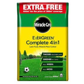 Miracle-Gro EverGreen Complete 4 in 1 - 14kg - 400m²