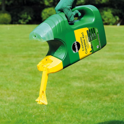 Miracle Gro EverGreen Complete 4 in1 Spreader Lawn Feed Weed & Moss Kill - 80m2