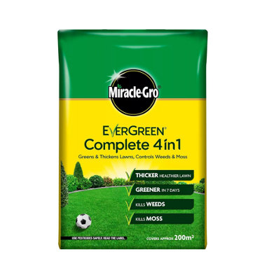 Miracle-Gro EverGreen Complete 4in1 Lawn Feed 200m²