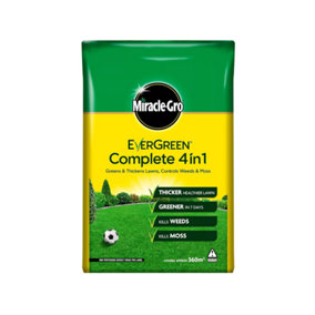 Miracle-Gro EverGreen Complete 4in1 Lawn Feed 360m²