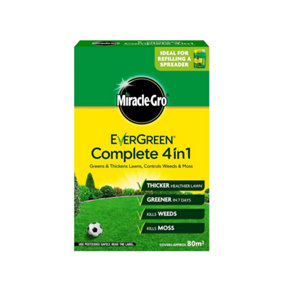Miracle-Gro EverGreen Complete 4in1 Lawn Feed 80m²