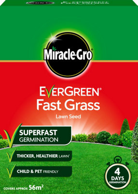 Miracle-Gro Evergreen Fast Grass Lawn Seed 1.68kg