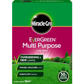 Miracle-Gro Evergreen Multi Purpose Lawn Seed 1.68kg