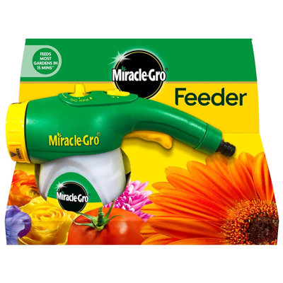 Miracle-Gro Feeder Garden Hose Attachment for Fast and Easy Liquid ...