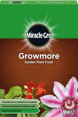 Miracle -Gro Growmore Garden Plant Food 1.5KG