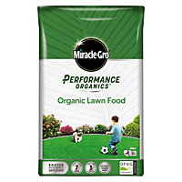 Miracle-Gro Performance Organics Lawn Food Natural Soil Grass Feed - 360m2
