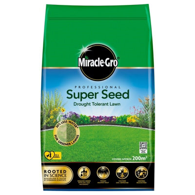 Miracle-Gro Professional Super Seed Drought Tolerant Lawn 6kg