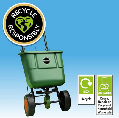 Miracle-Gro Rotary  Grass and Lawn Seed Spreader - 7