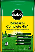 Miracle-GroEvergreen Complete 4 in 1 Lawn Food - 360 m2, 12.6 kg, Lawn Food, Weed & Moss Control