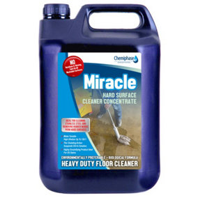 Miracle - Heavy Duty Floor Cleaner - Dilutes up to 120:1 5 Litres