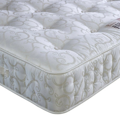 Miracle Pocket Sprung Wool Mattress Super King