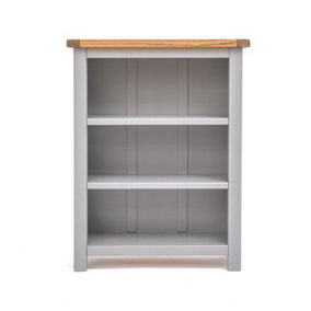 Mirano Grey Bookcase 90x70x25cm