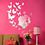 Mirror Butterflies Mix Mirror Stickers Nursery Home Decoration Gift Ideas 25 pieces