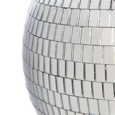 Mirror Disco Ball 30cm- Silver - 3