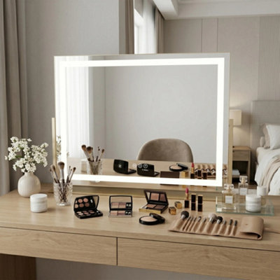 MIRROR REA STUDIO 58X45 LED GOLD 10X62,5X46CM