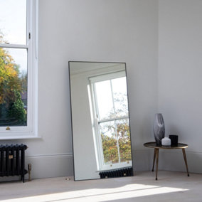 MirrorMaison - Apartment Leaner Mirror - 150cm x 80cm - Black Frame