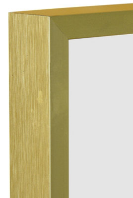 Wandspiegel zwart 46 x 160 cm DARNETS