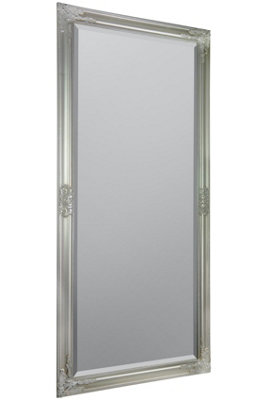 MirrorOutlet Austen Silver Elegant Full Length Mirror 160 x 74cm