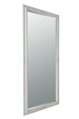 MirrorOutlet Austen White Elegant Full Length Wall Mirror 160 x 74cm