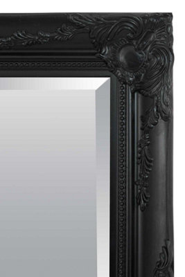 MirrorOutlet Buxton Black Full Length Mirror 170 x 79cm