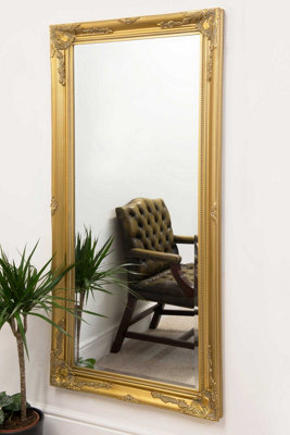 MirrorOutlet Buxton Gold Full Length Mirror 170 x 79cm
