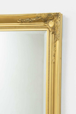 MirrorOutlet Buxton Gold Full Length Mirror 170 x 79cm