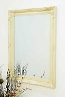 MirrorOutlet Buxton Ivory Wall Mirror 111 x 79 CM