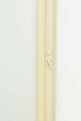 MirrorOutlet Buxton Ivory Wall Mirror 111 x 79 CM